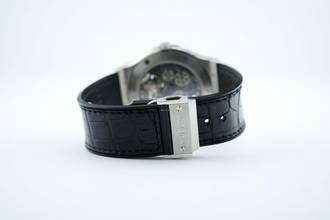 Thumbnail von Hublot Classic Fusion Ultra-Thin Skeleton 45MM Titanium Like New - 515.NX.0170.LR
