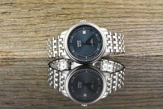 Thumbnail von Omega De Ville Prestige Co-Axial 39.5MM Vintage Blue Automatik B&P