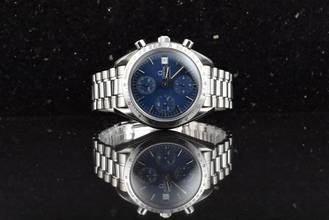  Omega Speedmaster Date 39 Automatic 35118000 Blue Dial Vintage 1994 