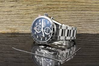 Thumbnail von TAG Heuer Carrera Calibre 16 Day Date Chronograph SERVICE 2025 - Black Ceramic - Automatik 2016