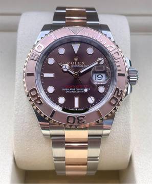  Rolex Yacht-Master 40 Steel/Rose Chocolate Dial NEW,UNWORN 2024 FULL SET 