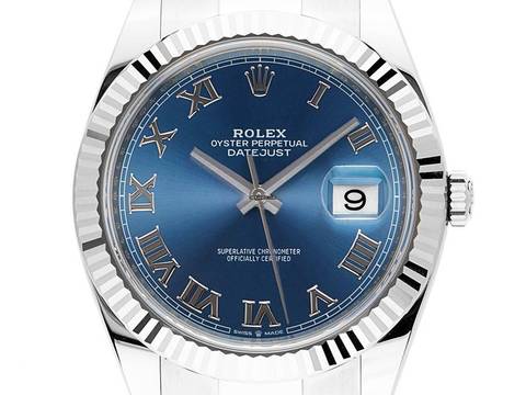  Rolex Datejust 41 Ref.126334 2024 Full Set Ungetragen 