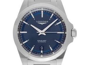  Longines Conquest Ref. L3.720.4.92.6 2025 Full Set Ungetragen 