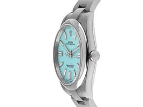 Thumbnail von Rolex Oyster Perpetual 41 Tiffany Ref.124300 Full Set wie Neu Vintage
