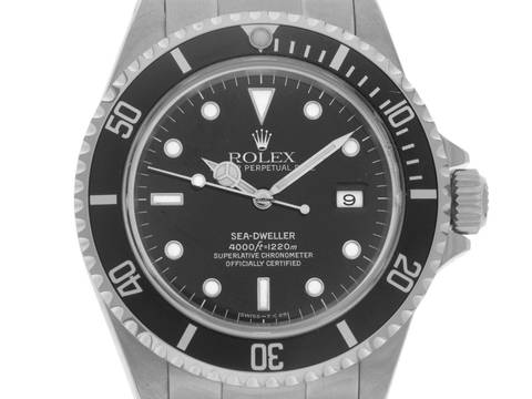  Rolex Sea-Dweller 4000 Ref.16600 1997 LC 100 Full Set sehr gut Vintage 