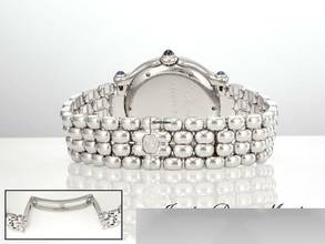 Thumbnail von Chopard Happy Sport Diamonds 36mm 278236 Edelstahl Diamanten Gold