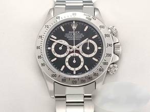 Thumbnail von Rolex Daytona 16520 Zenith Edelstahl 1993 Chronograph Automatik Stahl Chrono Stainless Steel Oyster-band Chronometer Black Dial