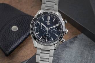  TAG Heuer Carrera Chronograph Automatik Herrenuhr CBN2A1B.BA0643 B&P 2020 
