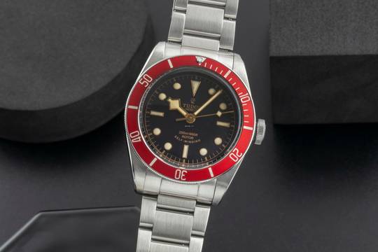  Tudor Black Bay Heritage Black Bay Smiley Dial Automatik Herrenuhr Ref. 79220R 