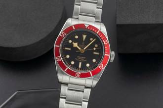  Tudor Black Bay Heritage Black Bay Smiley Dial Automatik Herrenuhr Ref. 79220R 