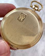 Thumbnail von IWC Pocket Watch Doppelmantel Vollgold Solid Gold Pocket Watch Taschenuhr