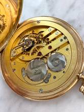 Thumbnail von IWC Pocket Watch Doppelmantel Vollgold Solid Gold Pocket Watch Taschenuhr