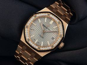 Thumbnail von Audemars Piguet Royal Oak Lady Ref.15451OR.ZZ.1256OR.02 2020 Full Set wie Neu