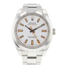  Rolex Milgauss White Dial 116400GV 