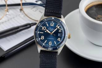 Thumbnail von Glashütte Original SeaQ Stahl / Gold Automatik Herrenuhr Ref. 1-39-11-10-90-34