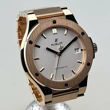 Thumbnail von Hublot Classic Fusion 45mm King Gold Opalin Automatic Watch EK 09/2020 deutsche Auslieferung Full Set Erstkaufrechnung