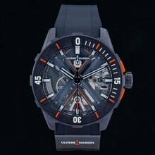 Thumbnail von Ulysse Nardin Diver X Skeleton 44mm Titanium 3723-170LE-3A-BLUE/3A New never worn Full Set Spezial Edition limitiert auf 175 Stück