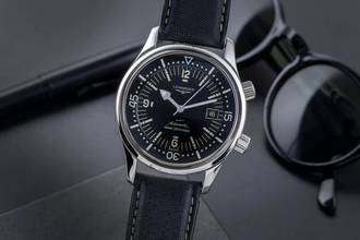 Longines Legend Diver Stahl Automatik Herrenuhr Ref. L3.674.4.50.0 