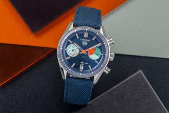 Thumbnail von TAG Heuer Carrera Skipper Chronograph Stahl Automatik CBS2213.FN6002
