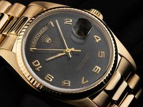 Thumbnail von Rolex Day-Date 36 Ref.18038 1981 Box&Beschreibung sehr gut Vintage