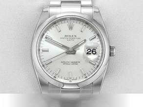 Thumbnail von Rolex Oyster Perpetual Date 34mm Edelstahl 115200 2011 Damen Herren Stahl Stainless Steel Oyster-band Chronometer