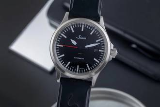  Sinn 556 I RS Edelstahl Automatik Herrenuhr Ref. 556.0106 B&P 2021 