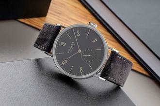 Thumbnail von NOMOS Tangomat Ruthenium Glashütte Tangomat Ruthenium Stahl Automatik Herrenuhr Ref. 603 B&P 2014
