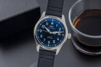 Thumbnail von IWC Fliegeruhr Mark Pilot Mark XX Black Dial Stahl Automatik Herrenuhr Ref. IW328201 B&P 2024