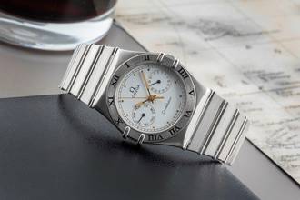 Thumbnail von Omega Constellation Day-Date Stahl Quarz Herrenuhr 396.1070.1 396.1080.1