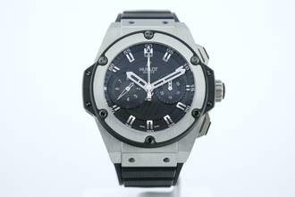 Thumbnail von Hublot King Power Big Bang 48mm - Split Seconds Chronograph - With Box And Papers - 715.ZX.1127.RX