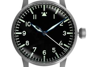  Laco Fliegeruhr Replika Typ A Ref.861829 2005 Full Set Ungetragen Vintage 