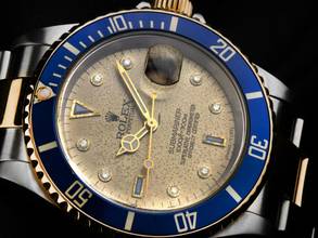 Thumbnail von Rolex Submariner Date Sultan Ref.16613 2003 Full Set gut Vintage
