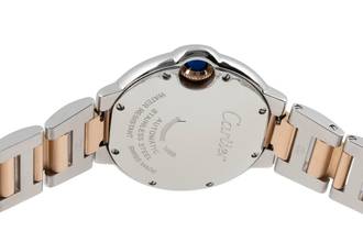 Thumbnail von Cartier Ballon Bleu 33mm Diamant Zifferblatt Stahl Gold Automatik Ref. WE902044