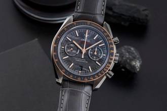  Omega Speedmaster Grey Side of the Moon Meteorite Ref.311.63.44.51.99.001 B&P 