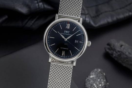  IWC Portofino Automatic Schaffhausen Portofino Automatik Edelstahl Herrenuhr Ref IW356501 