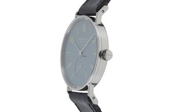Thumbnail von NOMOS Tangente Super 30 Hausmausgrau Stahl Handaufzug Limited B&P 2005