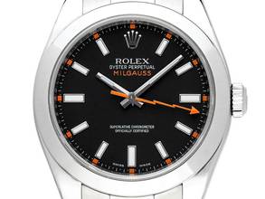  Rolex Milgauss Ref.116400 2008 Full Set wie Neu Vintage 