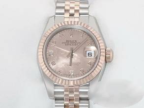  Rolex Lady-Datejust 26mm 179171 Stahl Roségold 750 Goldust Diamanten Automatik Stainless Steel 18kt Rose Gold Jubilé-band Chronometer Oyster 