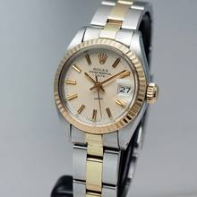 Thumbnail von Rolex Oyster Perpetual Lady Date Oysterband Stahl/Gold 18k/750 Box+Papiere Full Set