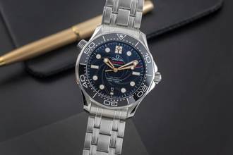  Omega Seamaster Diver 300 M James Bond Automatik Stahl 210.22.42.20.01.004 B&P 