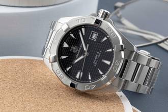 Thumbnail von TAG Heuer Aquaracer 300M Automatik Calibre 5 Datum Edelstahl Herrenuhr Ref. WAY2110