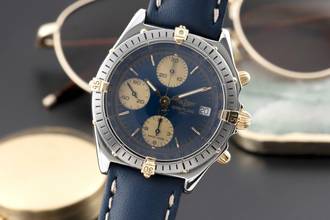  Breitling Chronomat Chronograph Stahl / Gold Automatik Ref. B13048 