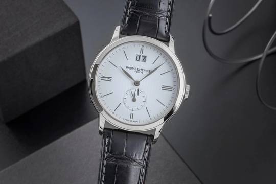  Baume & Mercier Classima Stahl Quarz Ref. M0A10218 Box & Papiere 2023 