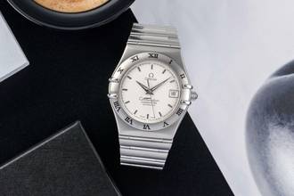 Thumbnail von Omega Constellation Automatik Datum Edelstahl Herrenuhr Ref. 1502.30.00