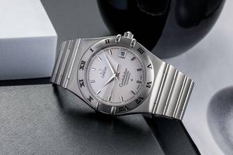 Thumbnail von Omega Constellation Automatik Datum Edelstahl Herrenuhr Ref. 1502.30.00