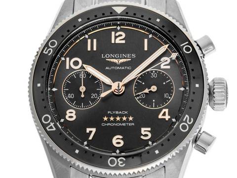  Longines Spirit Flyback Chronograph Ref.L3.821.4.53.6 2025 Full Set Ungetragen 