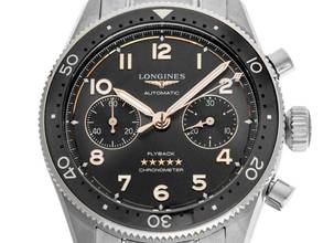  Longines Spirit Flyback Chronograph Ref.L3.821.4.53.6 2025 Full Set Ungetragen 