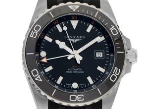  Longines HydroConquest GMT Ref.L3.890.4.56.9 2025 Full Set Ungetragen 