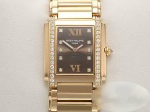 Thumbnail von Patek Philippe Twenty~4 Twenty 4 4910 Rosegold 750 Diamanten Damen Gold Medium