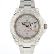  Rolex Yacht-Master 40 Steel Platinum Dial 